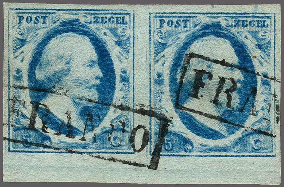 Lot 3988 - Netherlands and former colonies NL 1852 King William III - Corinphila Veilingen Auction 250-253 - Day 4 - Proofs of Netherlands former colonies Lot 3988 - Netherlands and former colonies NL 1852 King William III - Corinphila Veilingen Auction 250-253 - Day 4 - Proofs of Netherlands former colonies
