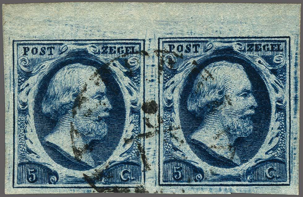 Lot 3900 - Netherlands and former colonies NL 1852 King William III -  Corinphila Veilingen Auction 250-253 - Day 4 - Proofs of Netherlands former colonies