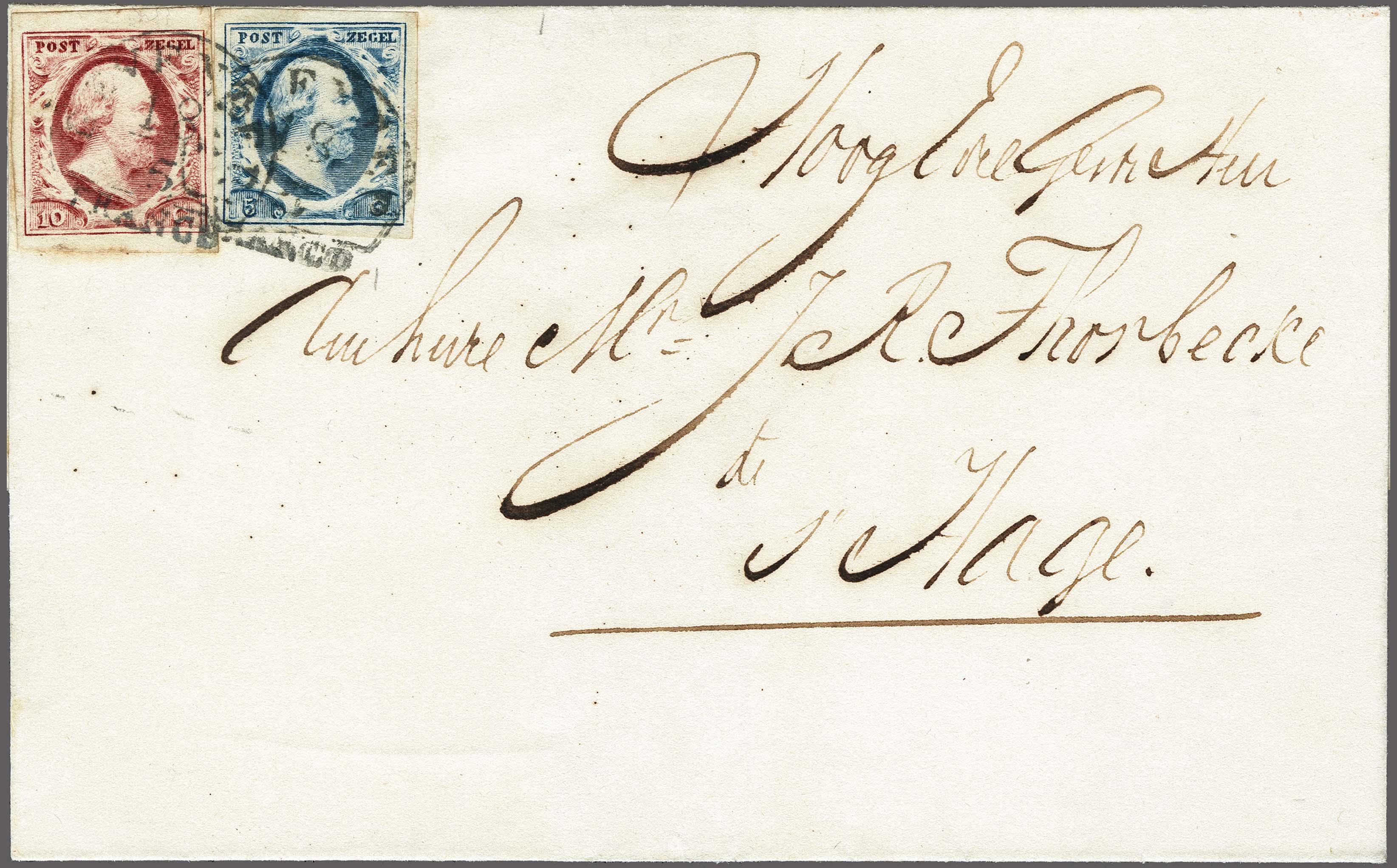 Lot 4164 - Netherlands and former colonies NL 1852 King William III - Corinphila Veilingen Auction 250-253 - Day 4 - Proofs of Netherlands former colonies Lot 4164 - Netherlands and former colonies NL 1852 King William III - Corinphila Veilingen Auction 250-253 - Day 4 - Proofs of Netherlands former colonies