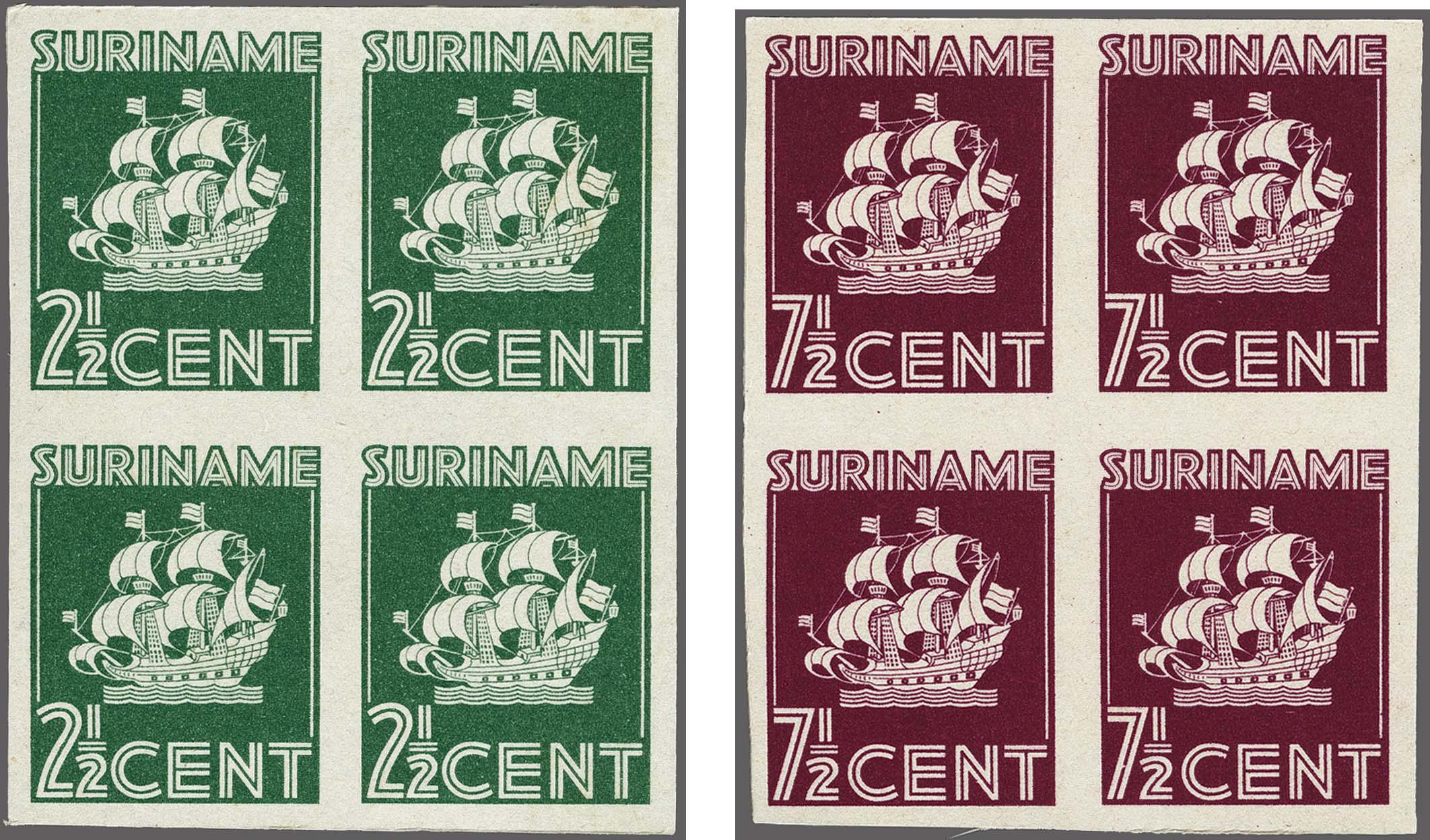 Lot 3424 - Netherlands and former colonies surinam - Corinphila Veilingen Auction 250-253 - Day 4 - Proofs of Netherlands former colonies Lot 3424 - Netherlands and former colonies surinam - Corinphila Veilingen Auction 250-253 - Day 4 - Proofs of Netherlands former colonies
