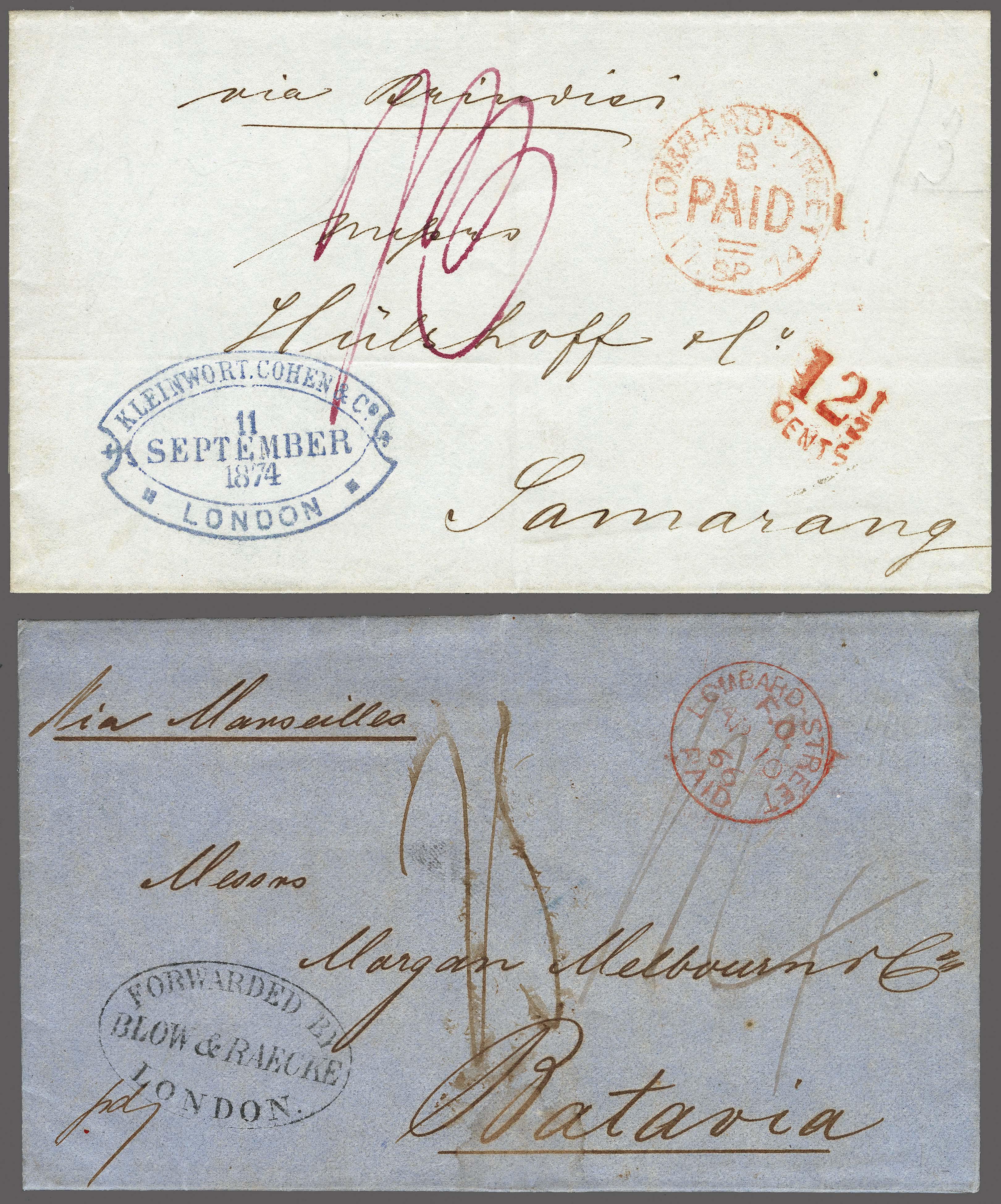 Lot 2649 - Netherlands and former colonies Netherlands Indies - Corinphila Veilingen Auction 250-253 - Day 3 - Netherlands and former colonies - Single lots & Picture postcards Lot 2649 - Netherlands and former colonies Netherlands Indies - Corinphila Veilingen Auction 250-253 - Day 3 - Netherlands and former colonies - Single lots & Picture postcards
