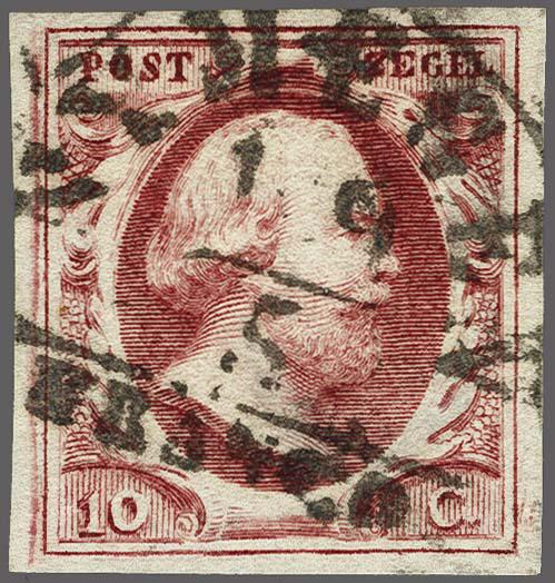 Lot 4021 - Netherlands and former colonies NL 1852 King William III - Corinphila Veilingen Auction 250-253 - Day 4 - Proofs of Netherlands former colonies Lot 4021 - Netherlands and former colonies NL 1852 King William III - Corinphila Veilingen Auction 250-253 - Day 4 - Proofs of Netherlands former colonies