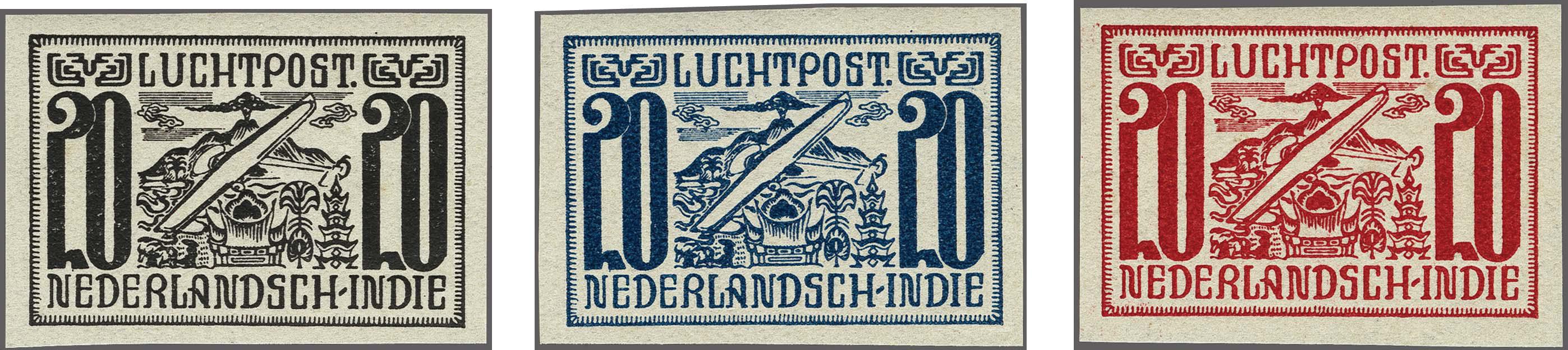 Lot 3365 - Netherlands and former colonies Netherlands Indies - Corinphila Veilingen Auction 250-253 - Day 4 - Proofs of Netherlands former colonies Lot 3365 - Netherlands and former colonies Netherlands Indies - Corinphila Veilingen Auction 250-253 - Day 4 - Proofs of Netherlands former colonies