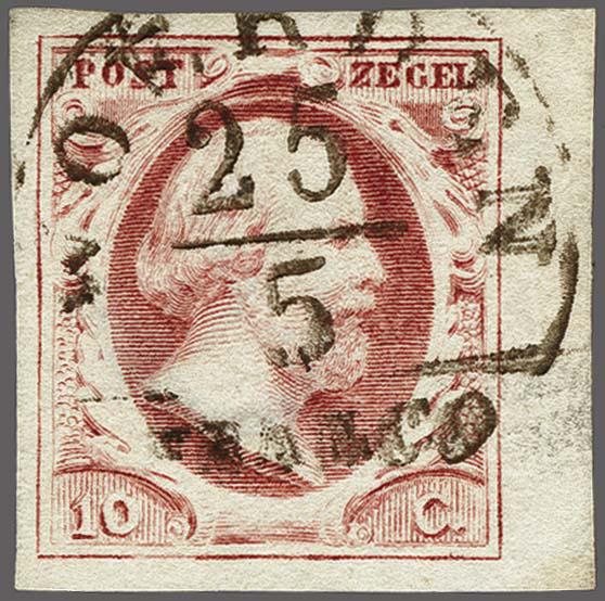 Lot 2529 - Netherlands and former colonies NL Semi-circular Cancellation -  Corinphila Veilingen Auction 250-253 - Day 3 - Netherlands and former colonies - Single lots & Picture postcards