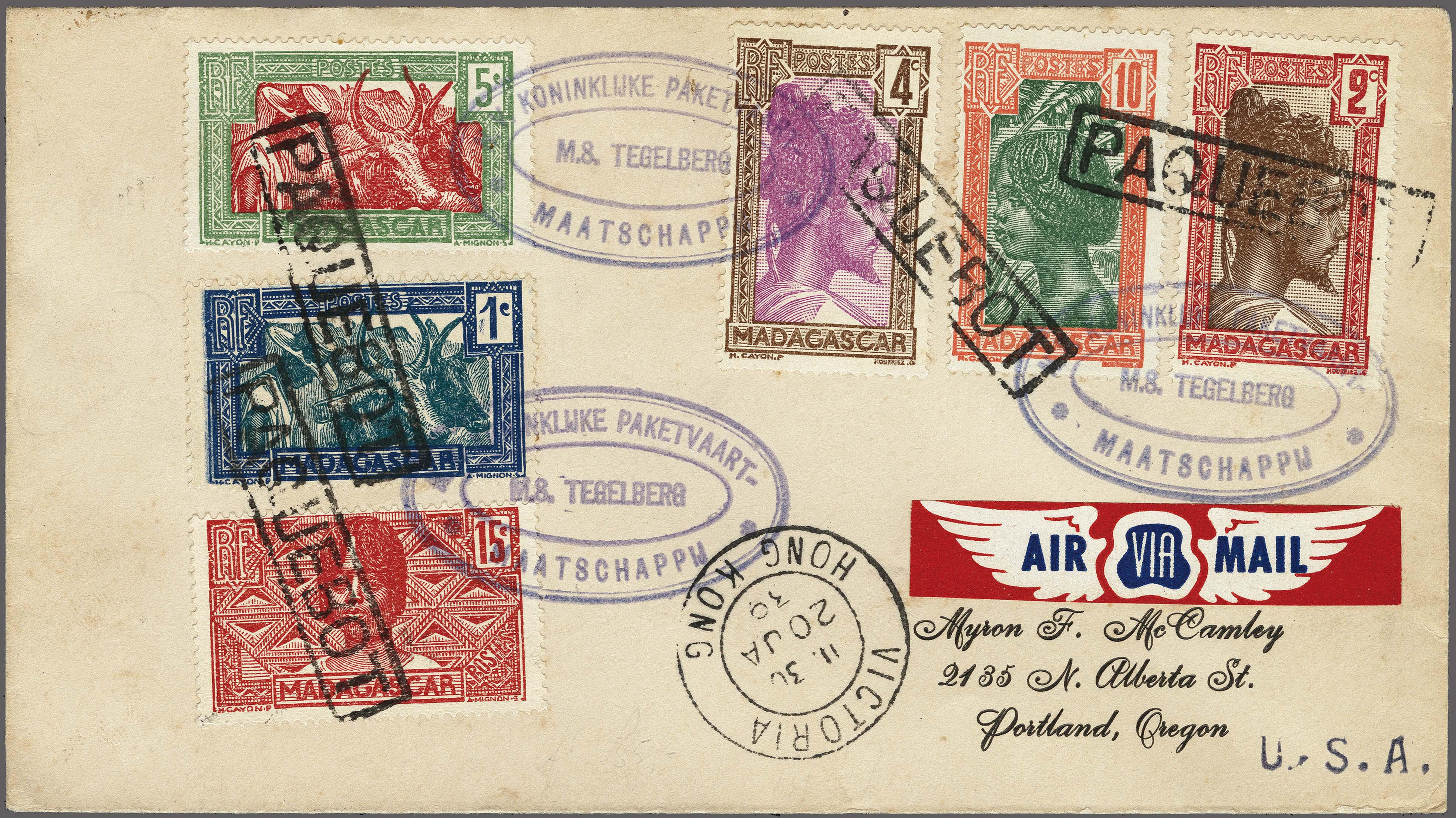Lot 2715 - Netherlands and former colonies DEI KPM cancellation -  Corinphila Veilingen Auction 250-253 - Day 3 - Netherlands and former colonies - Single lots & Picture postcards