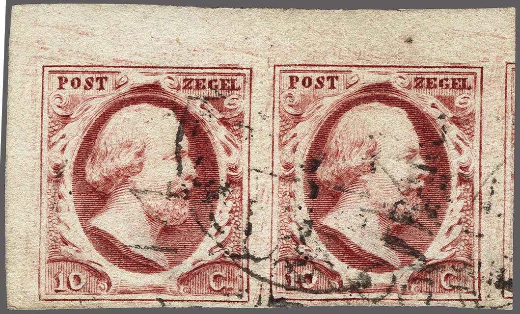 Lot 4035 - Netherlands and former colonies NL 1852 King William III - Corinphila Veilingen Auction 250-253 - Day 4 - Proofs of Netherlands former colonies Lot 4035 - Netherlands and former colonies NL 1852 King William III - Corinphila Veilingen Auction 250-253 - Day 4 - Proofs of Netherlands former colonies