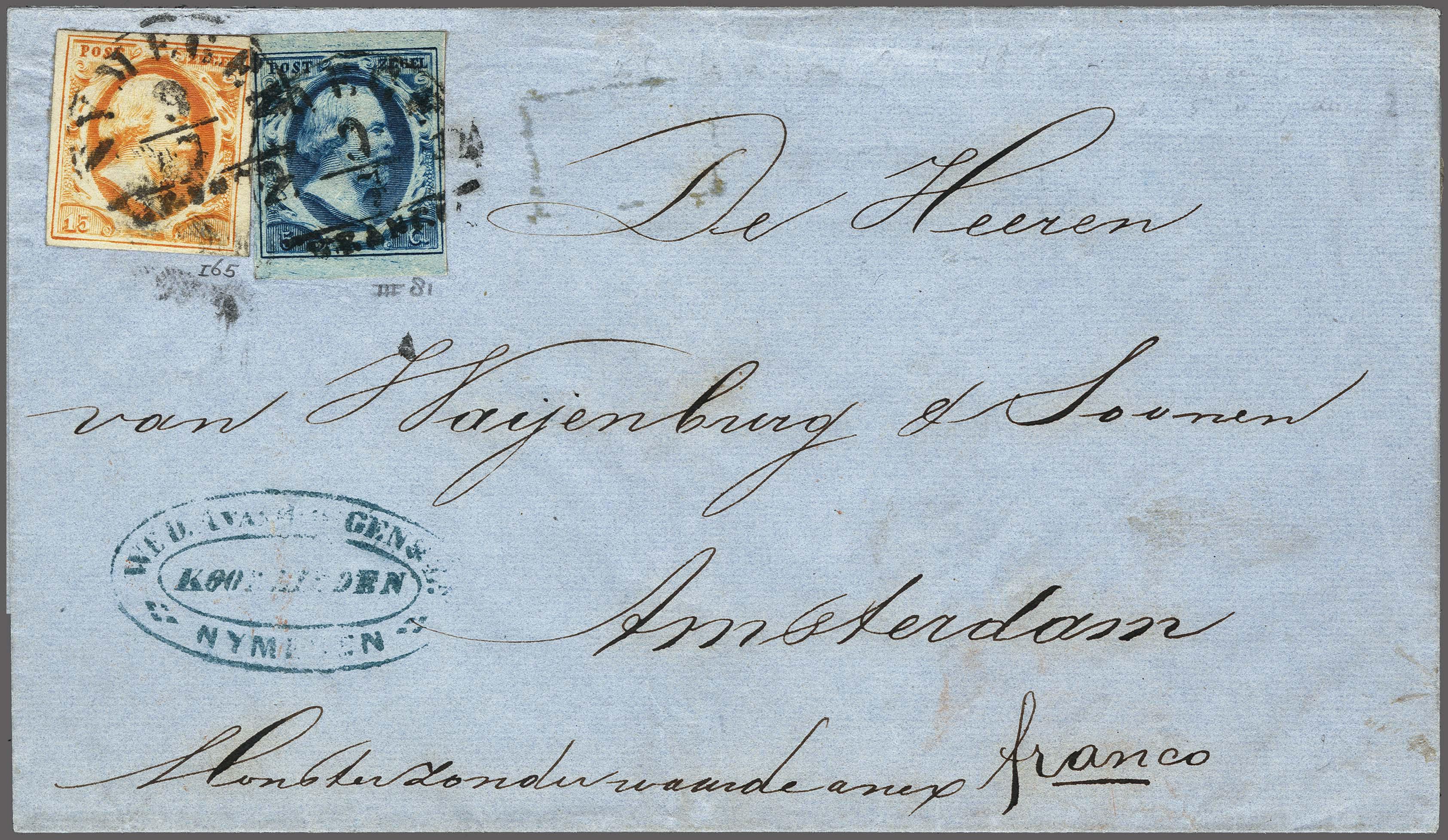 Lot 4175 - Netherlands and former colonies NL 1852 King William III - Corinphila Veilingen Auction 250-253 - Day 4 - Proofs of Netherlands former colonies Lot 4175 - Netherlands and former colonies NL 1852 King William III - Corinphila Veilingen Auction 250-253 - Day 4 - Proofs of Netherlands former colonies