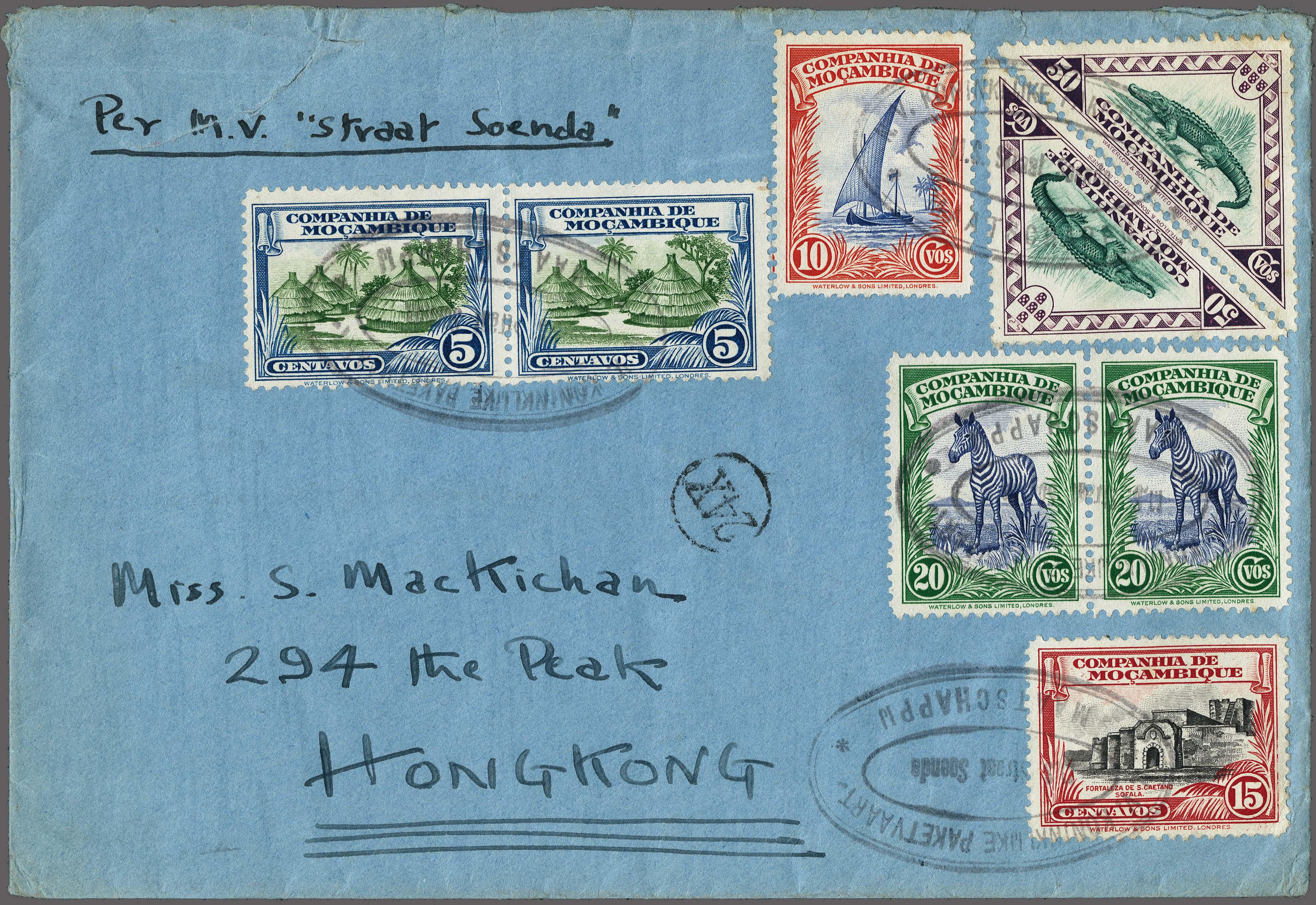Lot 2714 - Netherlands and former colonies DEI KPM cancellation -  Corinphila Veilingen Auction 250-253 - Day 3 - Netherlands and former colonies - Single lots & Picture postcards