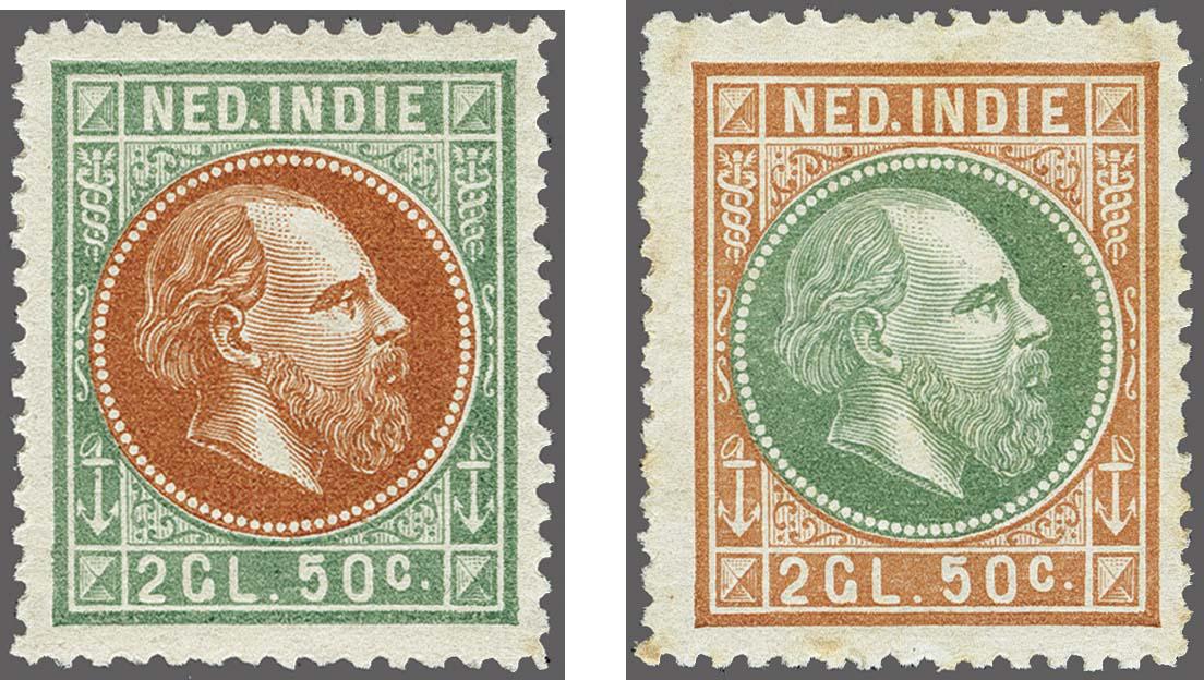 Lot 3308 - Netherlands and former colonies Netherlands Indies -  Corinphila Veilingen Auction 250-253 - Day 4 - Proofs of Netherlands former colonies