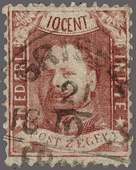 Lot 2666 - Netherlands and former colonies Netherlands Indies Half round franco cancellation - Corinphila Veilingen Auction 250-253 - Day 3 - Netherlands and former colonies - Single lots & Picture postcards Lot 2666 - Netherlands and former colonies Netherlands Indies Half round franco cancellation - Corinphila Veilingen Auction 250-253 - Day 3 - Netherlands and former colonies - Single lots & Picture postcards