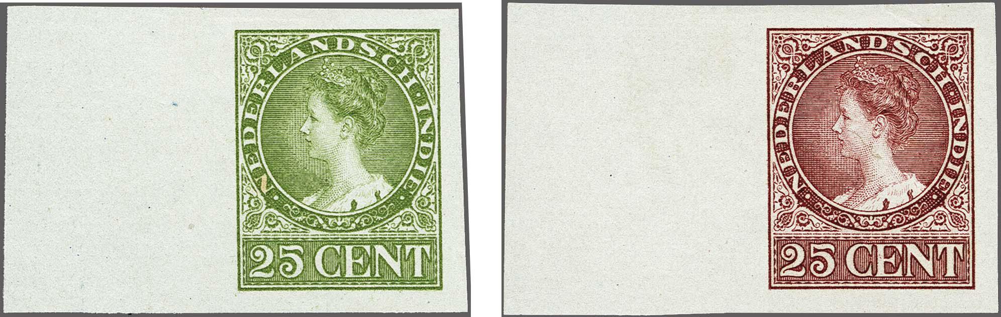 Lot 3319 - Netherlands and former colonies Netherlands Indies -  Corinphila Veilingen Auction 250-253 - Day 4 - Proofs of Netherlands former colonies