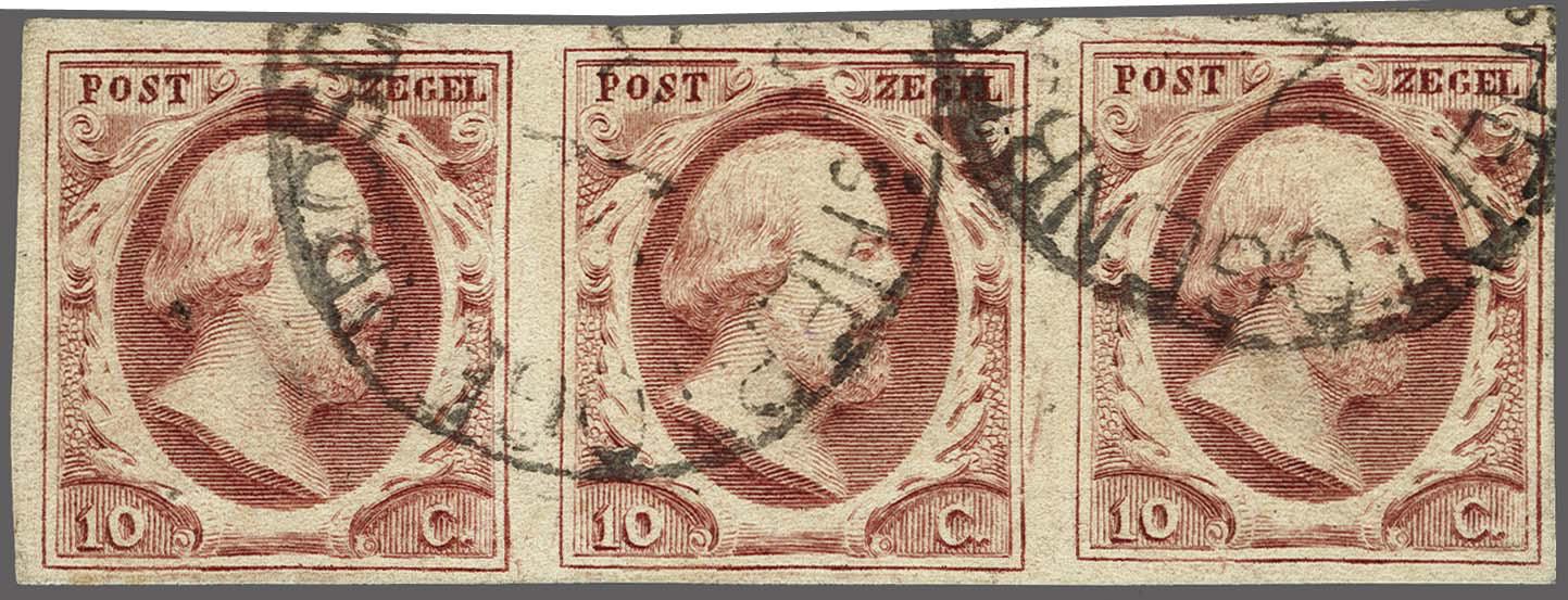 Lot 4040 - Netherlands and former colonies NL 1852 King William III - Corinphila Veilingen Auction 250-253 - Day 4 - Proofs of Netherlands former colonies Lot 4040 - Netherlands and former colonies NL 1852 King William III - Corinphila Veilingen Auction 250-253 - Day 4 - Proofs of Netherlands former colonies