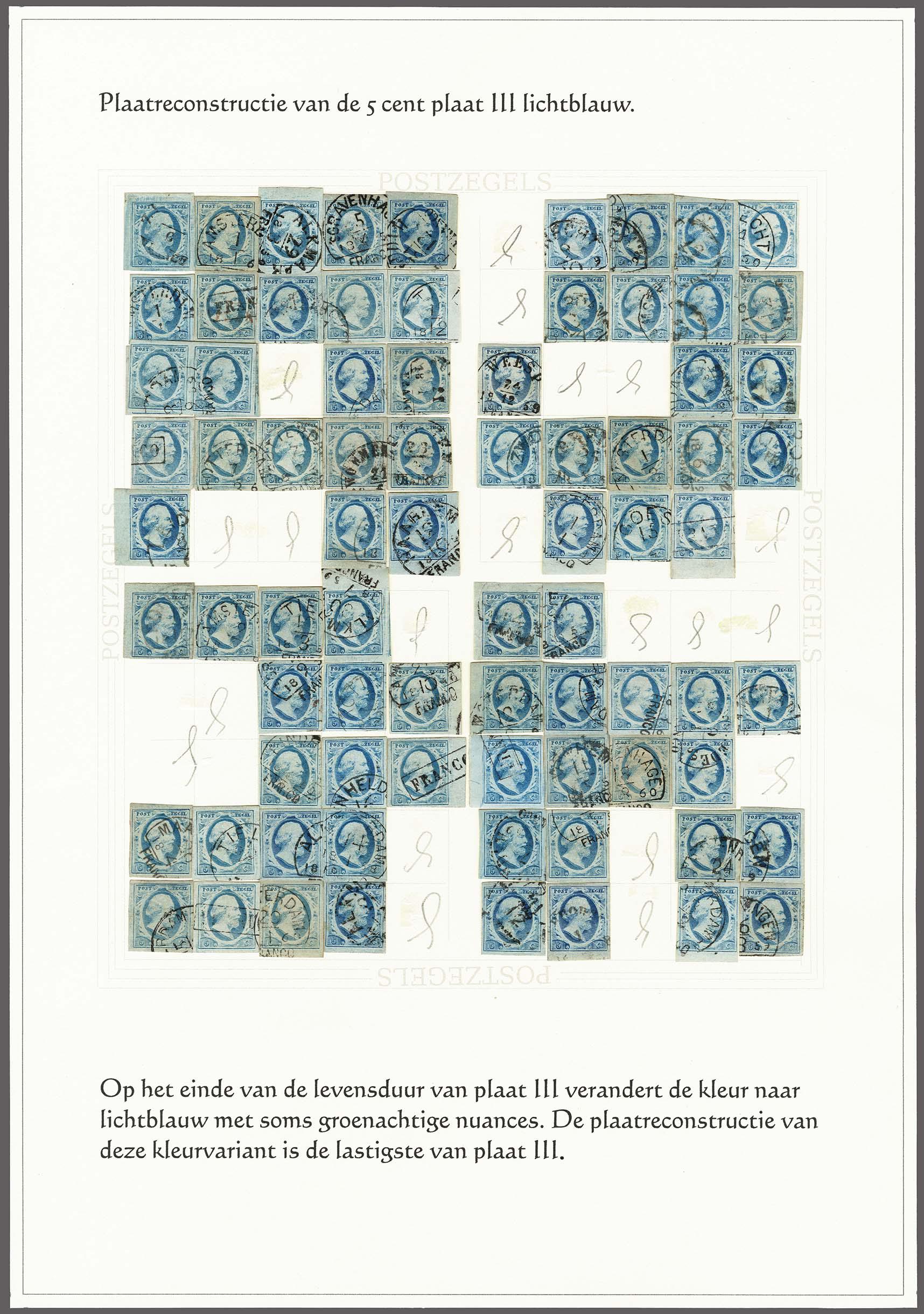 Lot 4135 - Netherlands and former colonies NL 1852 King William III -  Corinphila Veilingen Auction 250-253 - Day 4 - Proofs of Netherlands former colonies