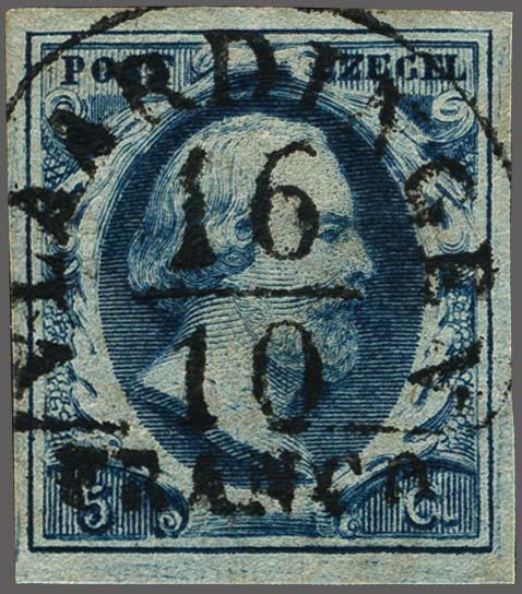 Lot 4287 - Netherlands and former colonies NL Semi-circular Cancellation - Corinphila Veilingen Auction 250-253 - Day 4 - Proofs of Netherlands former colonies Lot 4287 - Netherlands and former colonies NL Semi-circular Cancellation - Corinphila Veilingen Auction 250-253 - Day 4 - Proofs of Netherlands former colonies