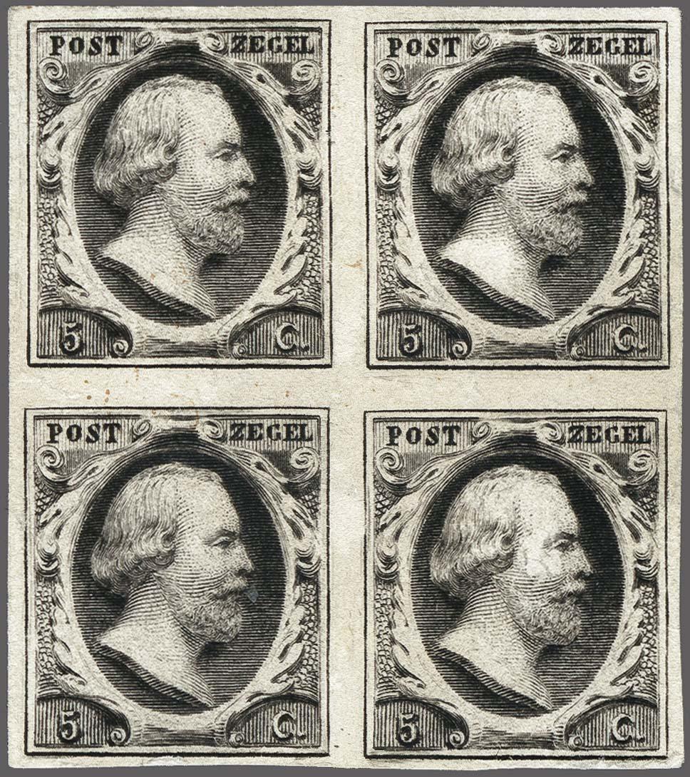 Lot 3816 - Netherlands and former colonies NL 1852 King William III - Corinphila Veilingen Auction 250-253 - Day 4 - Proofs of Netherlands former colonies Lot 3816 - Netherlands and former colonies NL 1852 King William III - Corinphila Veilingen Auction 250-253 - Day 4 - Proofs of Netherlands former colonies