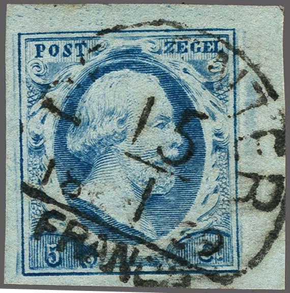 Lot 3904 - Netherlands and former colonies NL 1852 King William III -  Corinphila Veilingen Auction 250-253 - Day 4 - Proofs of Netherlands former colonies