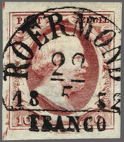 Lot 4020 - Netherlands and former colonies NL 1852 King William III - Corinphila Veilingen Auction 250-253 - Day 4 - Proofs of Netherlands former colonies Lot 4020 - Netherlands and former colonies NL 1852 King William III - Corinphila Veilingen Auction 250-253 - Day 4 - Proofs of Netherlands former colonies