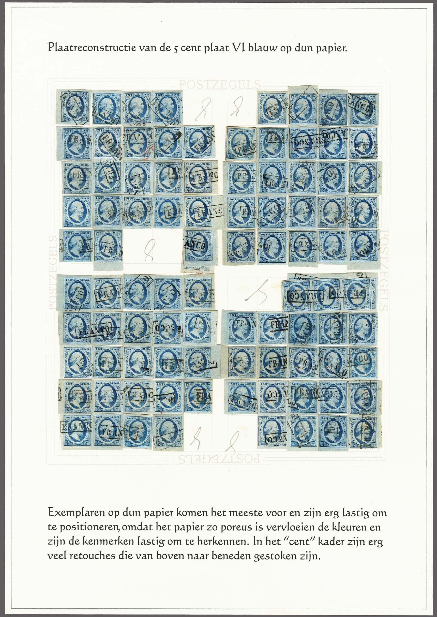 Lot 4142 - Netherlands and former colonies NL 1852 King William III -  Corinphila Veilingen Auction 250-253 - Day 4 - Proofs of Netherlands former colonies