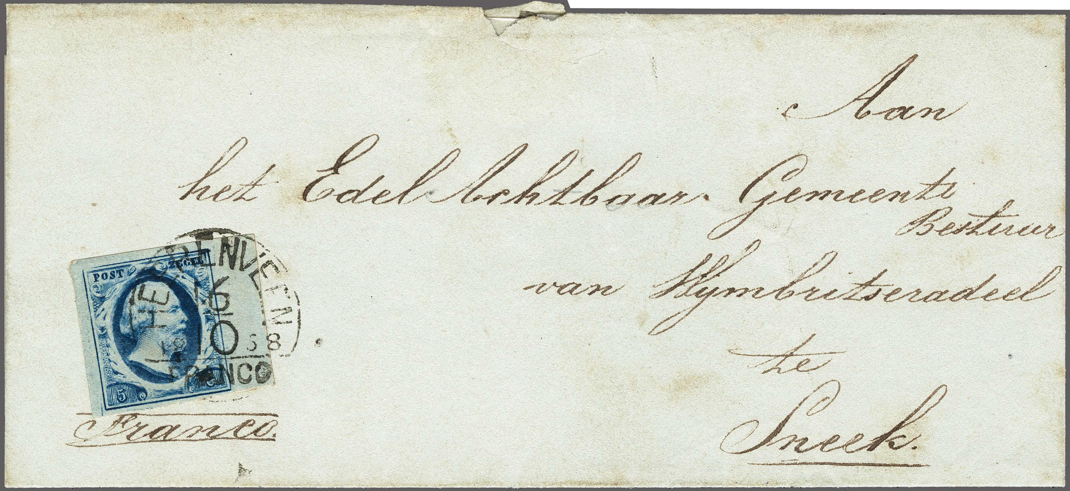 Lot 4180 - Netherlands and former colonies NL 1852 King William III - Corinphila Veilingen Auction 250-253 - Day 4 - Proofs of Netherlands former colonies Lot 4180 - Netherlands and former colonies NL 1852 King William III - Corinphila Veilingen Auction 250-253 - Day 4 - Proofs of Netherlands former colonies