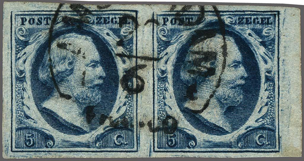 Lot 3902 - Netherlands and former colonies NL 1852 King William III -  Corinphila Veilingen Auction 250-253 - Day 4 - Proofs of Netherlands former colonies