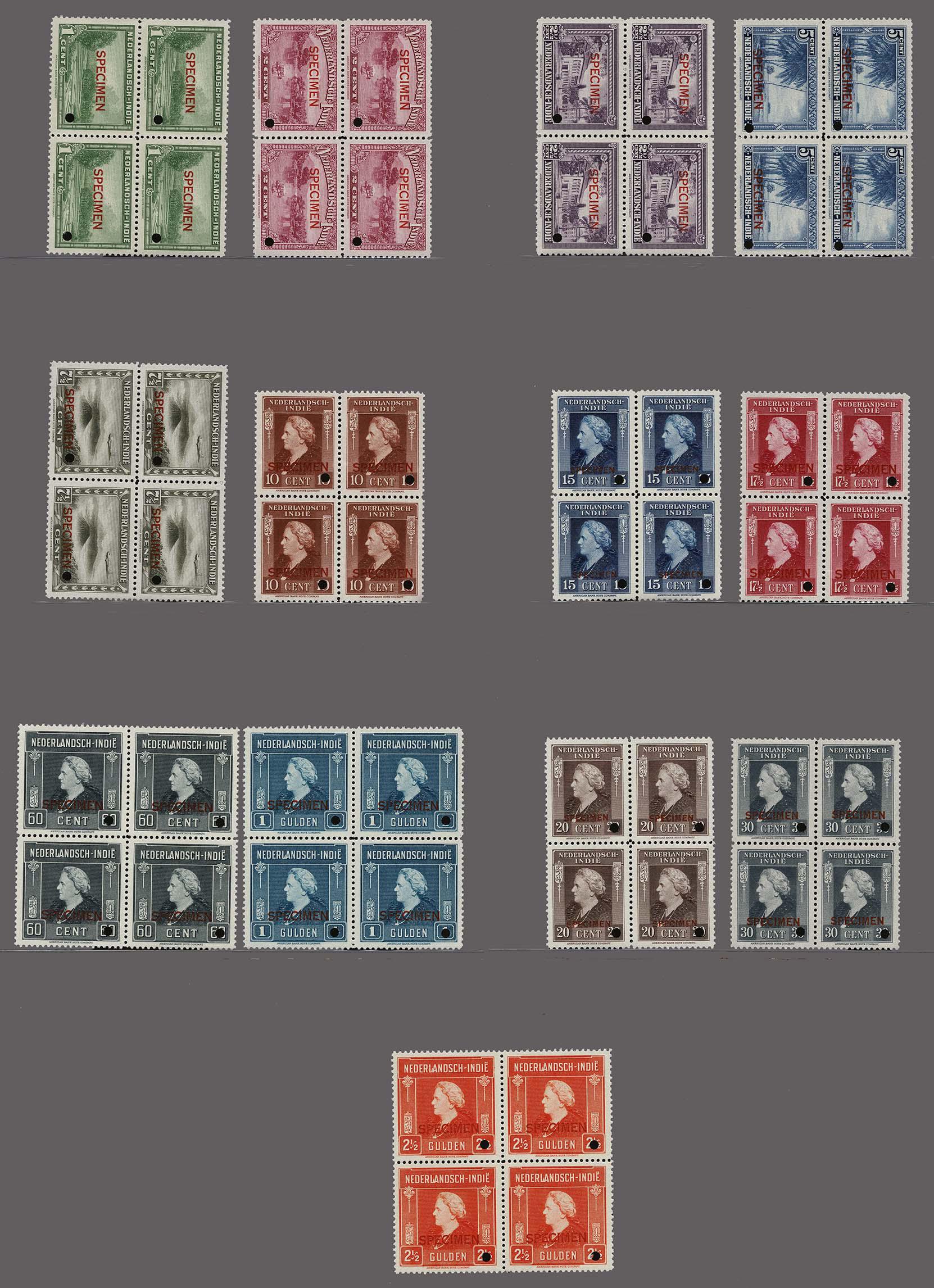 Lot 2752 - Netherlands and former colonies Netherlands Indies -  Corinphila Veilingen Auction 250-253 - Day 3 - Netherlands and former colonies - Single lots & Picture postcards