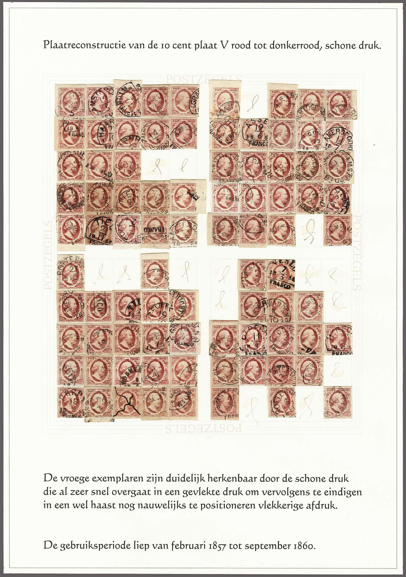 Lot 4148 - Netherlands and former colonies NL 1852 King William III -  Corinphila Veilingen Auction 250-253 - Day 4 - Proofs of Netherlands former colonies