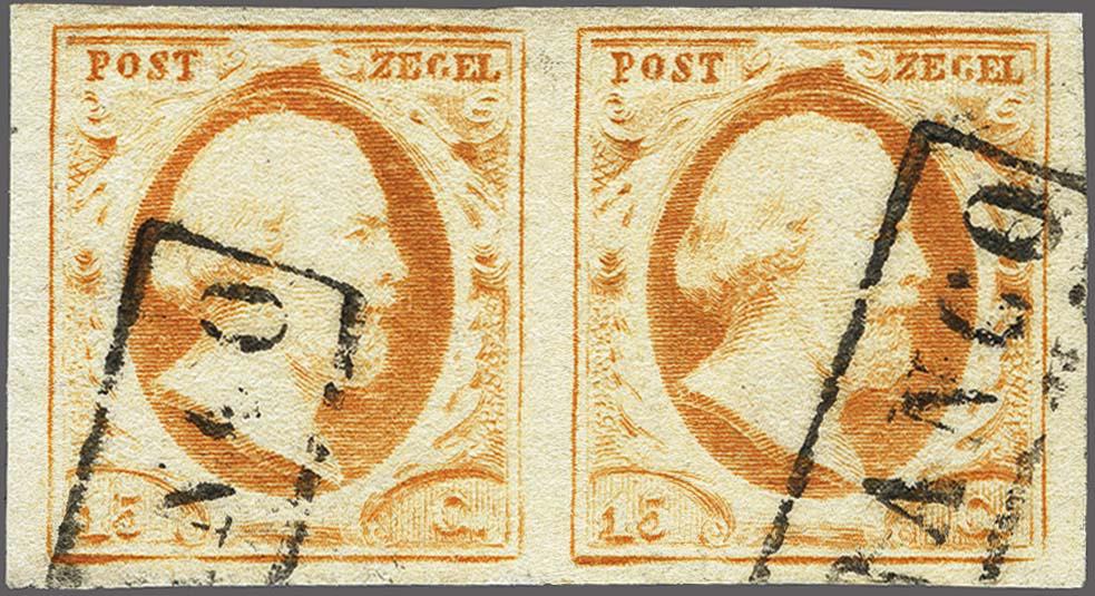 Lot 4121 - Netherlands and former colonies NL 1852 King William III -  Corinphila Veilingen Auction 250-253 - Day 4 - Proofs of Netherlands former colonies