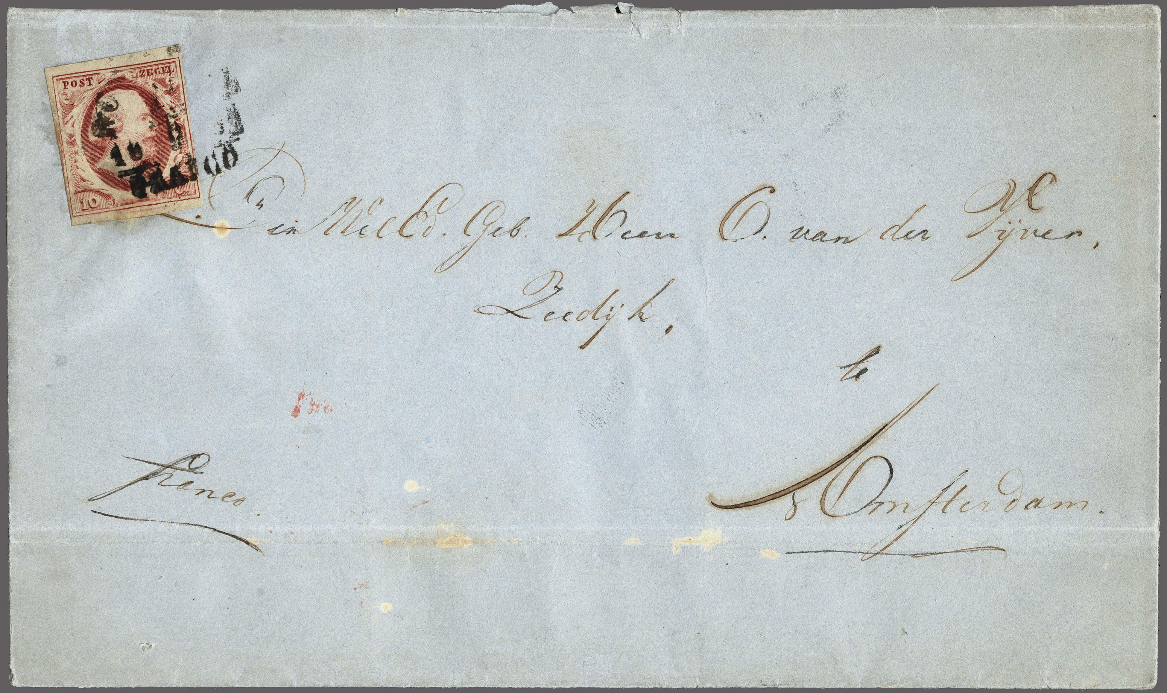 Lot 4195 - Netherlands and former colonies NL 1852 King William III - Corinphila Veilingen Auction 250-253 - Day 4 - Proofs of Netherlands former colonies Lot 4195 - Netherlands and former colonies NL 1852 King William III - Corinphila Veilingen Auction 250-253 - Day 4 - Proofs of Netherlands former colonies