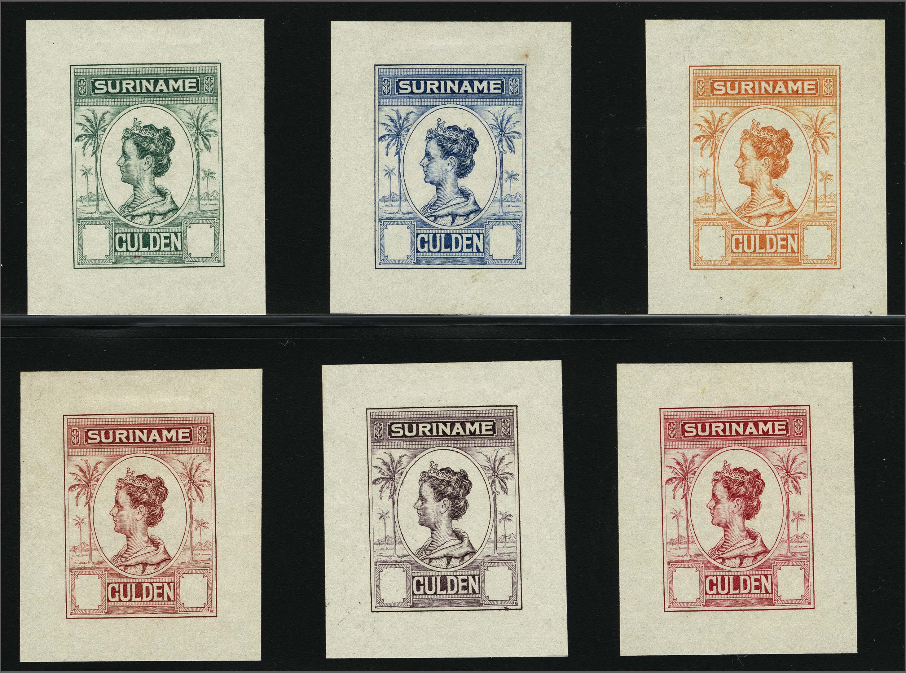 Lot 3414 - Netherlands and former colonies surinam - Corinphila Veilingen Auction 250-253 - Day 4 - Proofs of Netherlands former colonies Lot 3414 - Netherlands and former colonies surinam - Corinphila Veilingen Auction 250-253 - Day 4 - Proofs of Netherlands former colonies