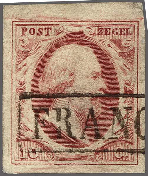 Lot 4064 - Netherlands and former colonies NL 1852 King William III - Corinphila Veilingen Auction 250-253 - Day 4 - Proofs of Netherlands former colonies Lot 4064 - Netherlands and former colonies NL 1852 King William III - Corinphila Veilingen Auction 250-253 - Day 4 - Proofs of Netherlands former colonies