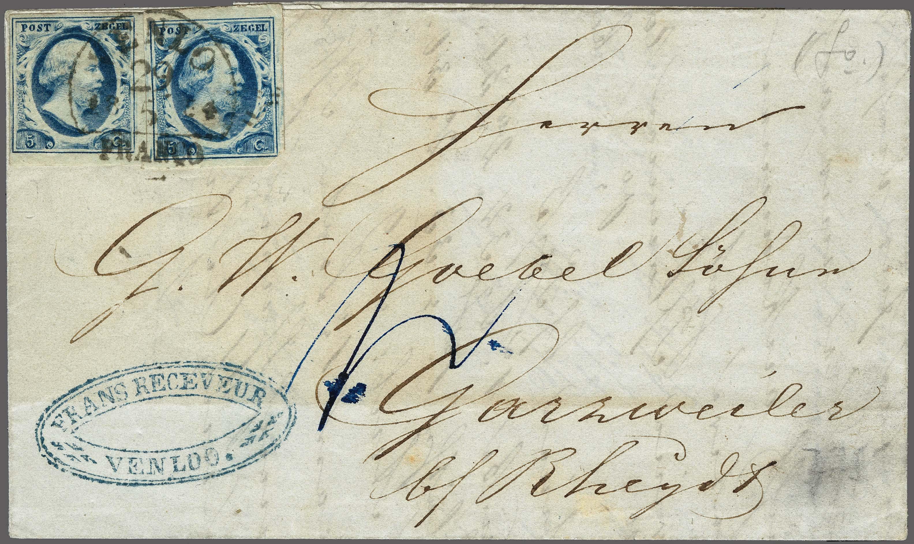 Lot 4166 - Netherlands and former colonies NL 1852 King William III - Corinphila Veilingen Auction 250-253 - Day 4 - Proofs of Netherlands former colonies Lot 4166 - Netherlands and former colonies NL 1852 King William III - Corinphila Veilingen Auction 250-253 - Day 4 - Proofs of Netherlands former colonies
