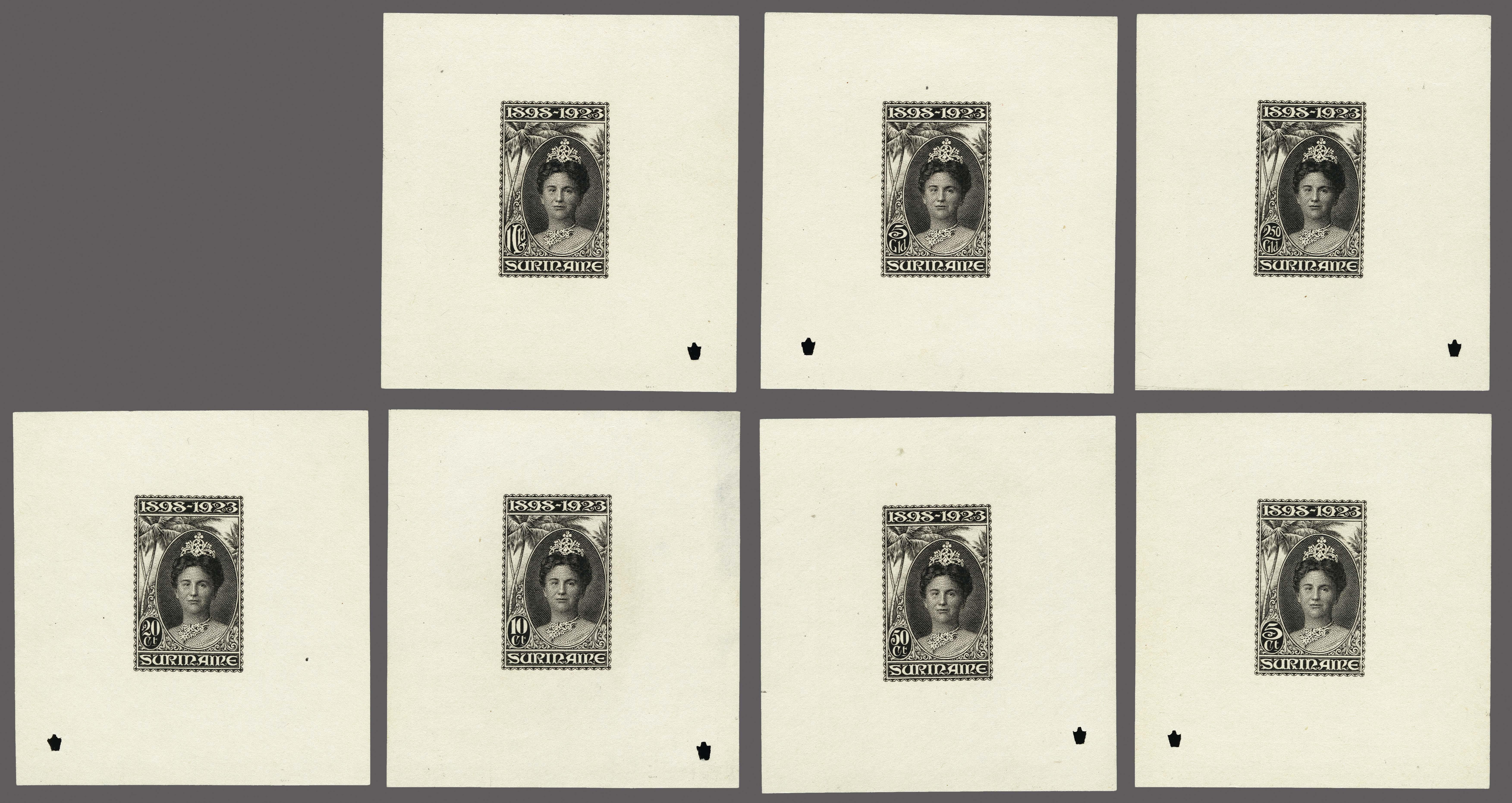 Lot 3417 - Netherlands and former colonies surinam - Corinphila Veilingen Auction 250-253 - Day 4 - Proofs of Netherlands former colonies Lot 3417 - Netherlands and former colonies surinam - Corinphila Veilingen Auction 250-253 - Day 4 - Proofs of Netherlands former colonies