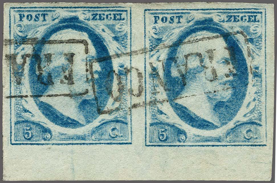 Lot 3977 - Netherlands and former colonies NL 1852 King William III - Corinphila Veilingen Auction 250-253 - Day 4 - Proofs of Netherlands former colonies Lot 3977 - Netherlands and former colonies NL 1852 King William III - Corinphila Veilingen Auction 250-253 - Day 4 - Proofs of Netherlands former colonies