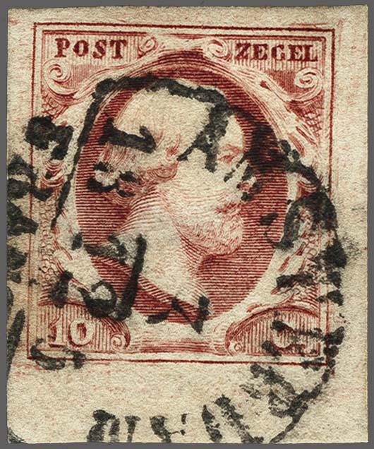 Lot 4034 - Netherlands and former colonies NL 1852 King William III - Corinphila Veilingen Auction 250-253 - Day 4 - Proofs of Netherlands former colonies Lot 4034 - Netherlands and former colonies NL 1852 King William III - Corinphila Veilingen Auction 250-253 - Day 4 - Proofs of Netherlands former colonies