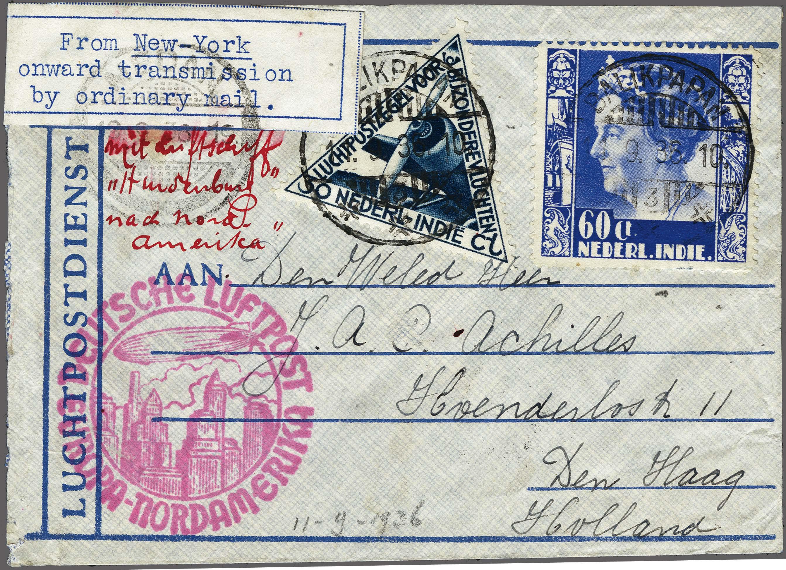 Lot 2760 - Netherlands and former colonies Netherlands Indies -  Corinphila Veilingen Auction 250-253 - Day 3 - Netherlands and former colonies - Single lots & Picture postcards