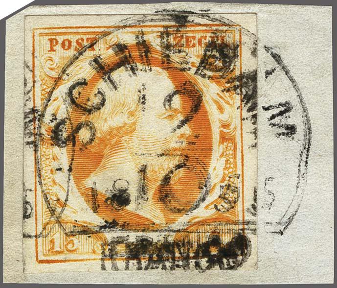 Lot 2521 - Netherlands and former colonies NL Semi-circular Cancellation -  Corinphila Veilingen Auction 250-253 - Day 3 - Netherlands and former colonies - Single lots & Picture postcards