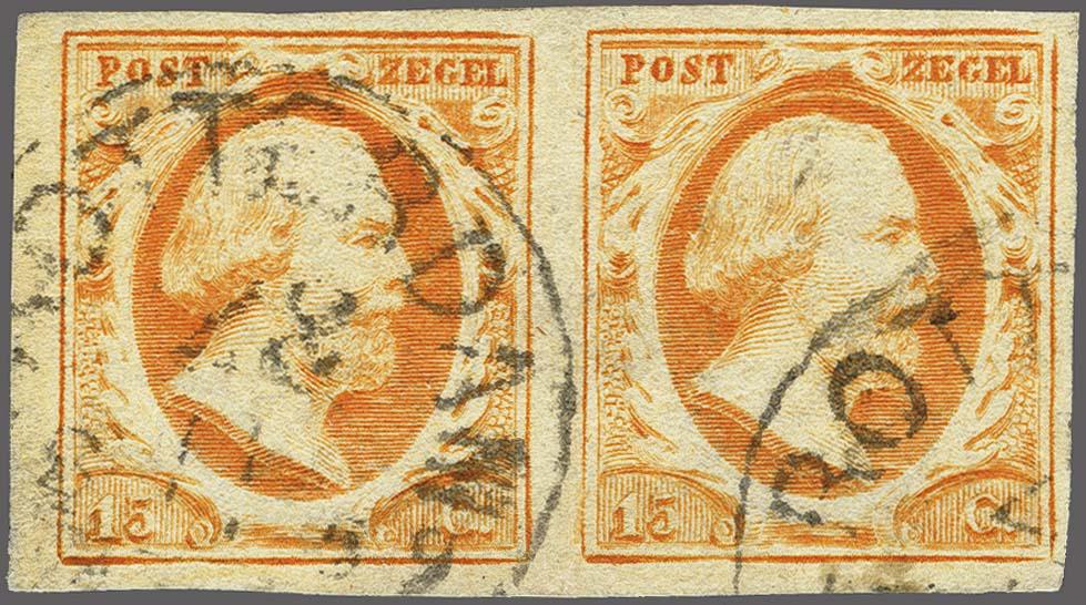 Lot 4102 - Netherlands and former colonies NL 1852 King William III - Corinphila Veilingen Auction 250-253 - Day 4 - Proofs of Netherlands former colonies Lot 4102 - Netherlands and former colonies NL 1852 King William III - Corinphila Veilingen Auction 250-253 - Day 4 - Proofs of Netherlands former colonies