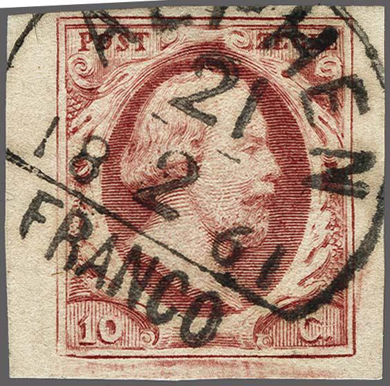 Lot 4068 - Netherlands and former colonies NL 1852 King William III - Corinphila Veilingen Auction 250-253 - Day 4 - Proofs of Netherlands former colonies Lot 4068 - Netherlands and former colonies NL 1852 King William III - Corinphila Veilingen Auction 250-253 - Day 4 - Proofs of Netherlands former colonies