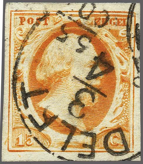 Lot 4254 - Netherlands and former colonies NL Semi-circular Cancellation - Corinphila Veilingen Auction 250-253 - Day 4 - Proofs of Netherlands former colonies Lot 4254 - Netherlands and former colonies NL Semi-circular Cancellation - Corinphila Veilingen Auction 250-253 - Day 4 - Proofs of Netherlands former colonies