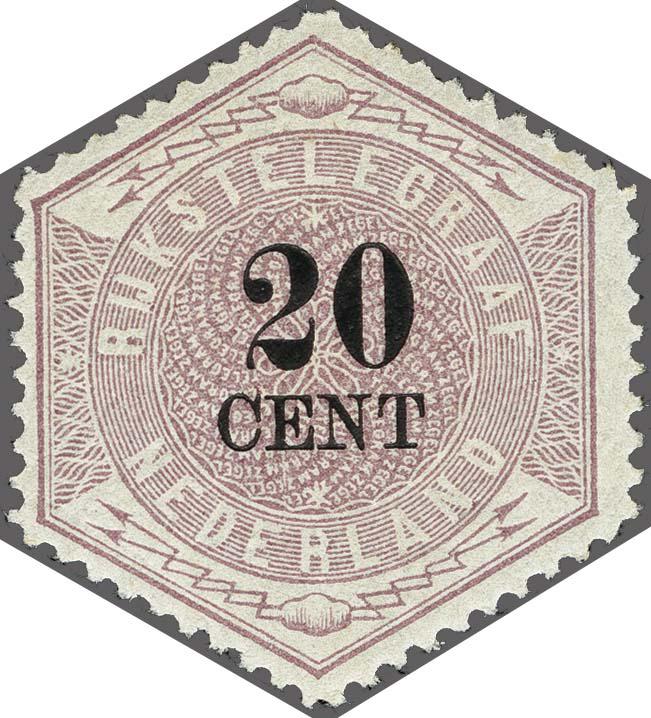 Lot 2639 - Netherlands and former colonies netherlands telegraph stamps - Corinphila Veilingen Auction 250-253 - Day 3 - Netherlands and former colonies - Single lots & Picture postcards Lot 2639 - Netherlands and former colonies netherlands telegraph stamps - Corinphila Veilingen Auction 250-253 - Day 3 - Netherlands and former colonies - Single lots & Picture postcards