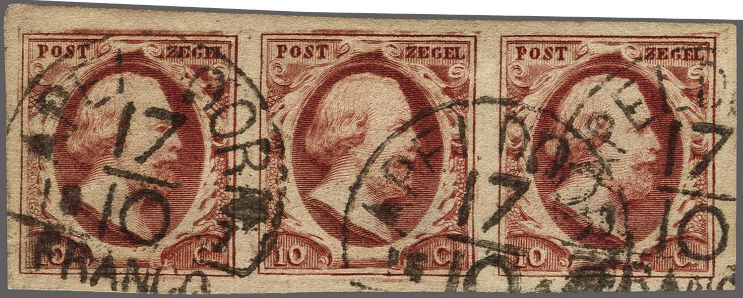 Lot 4046 - Netherlands and former colonies NL 1852 King William III - Corinphila Veilingen Auction 250-253 - Day 4 - Proofs of Netherlands former colonies Lot 4046 - Netherlands and former colonies NL 1852 King William III - Corinphila Veilingen Auction 250-253 - Day 4 - Proofs of Netherlands former colonies