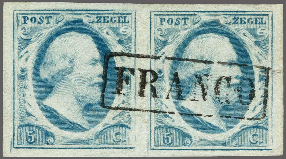 Lot 3990 - Netherlands and former colonies NL 1852 King William III - Corinphila Veilingen Auction 250-253 - Day 4 - Proofs of Netherlands former colonies Lot 3990 - Netherlands and former colonies NL 1852 King William III - Corinphila Veilingen Auction 250-253 - Day 4 - Proofs of Netherlands former colonies