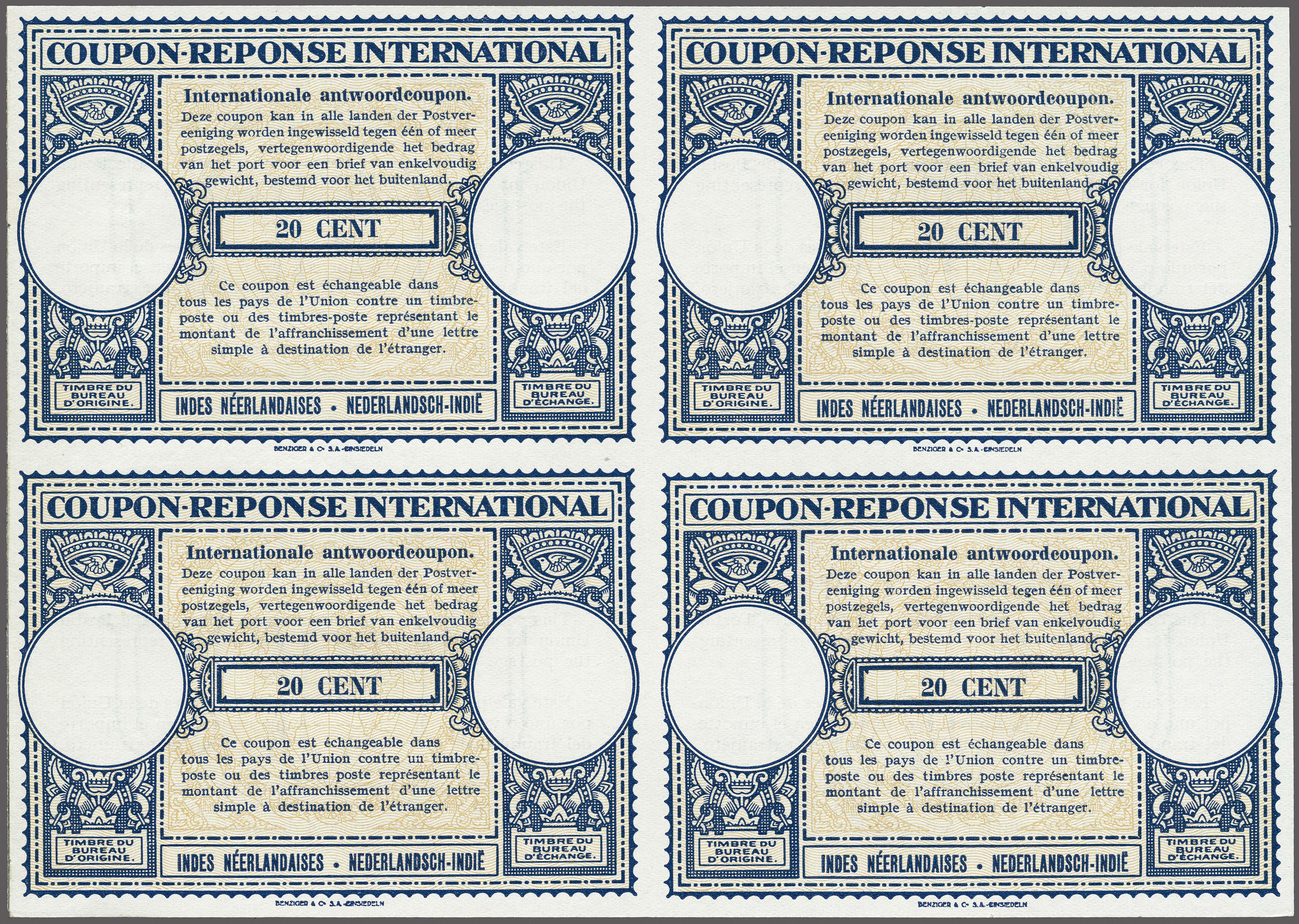 Lot 2766 - Netherlands and former colonies Netherlands Indies -  Corinphila Veilingen Auction 250-253 - Day 3 - Netherlands and former colonies - Single lots & Picture postcards