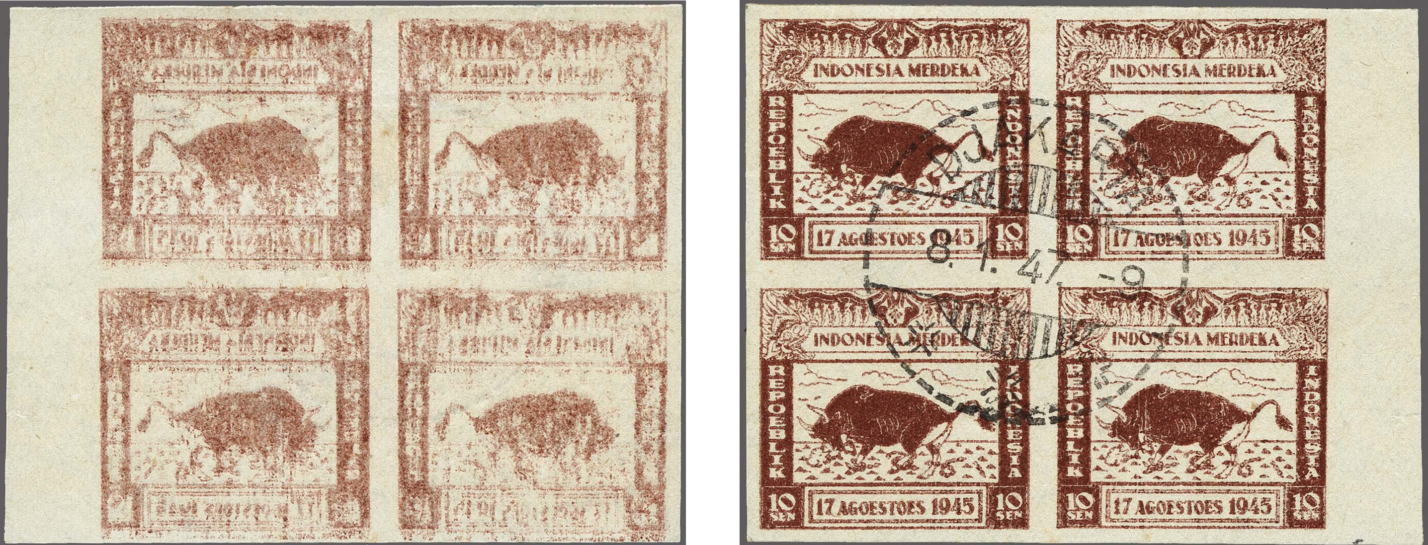 Lot 2772 - Netherlands and former colonies Republic Java -  Corinphila Veilingen Auction 250-253 - Day 3 - Netherlands and former colonies - Single lots & Picture postcards