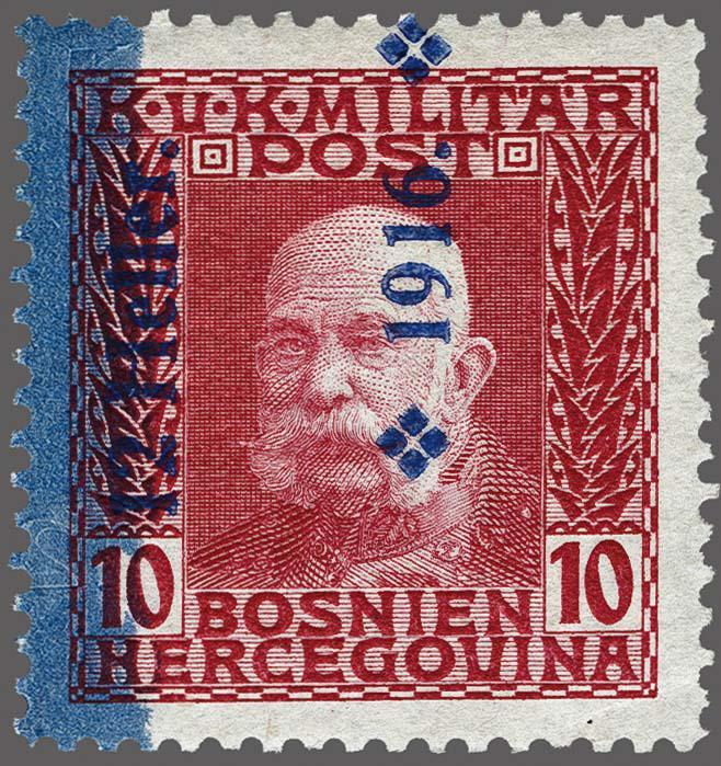 Lot 10 - Austria and former territories Bosnia and Herzegovina (Austrian) -  Corinphila Veilingen Auction 250-253 - Day 1 - Foreign countries