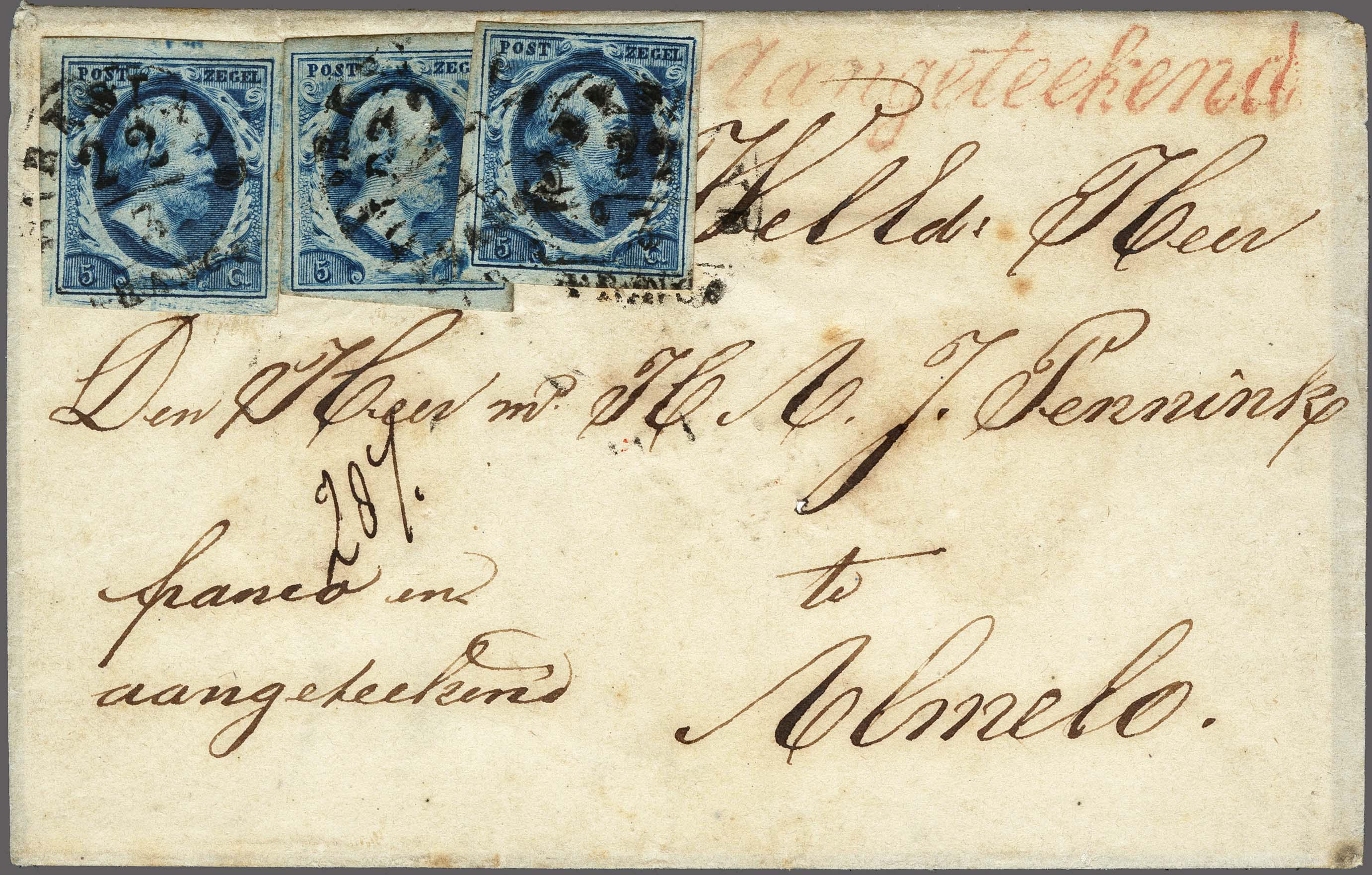 Lot 4172 - Netherlands and former colonies NL 1852 King William III - Corinphila Veilingen Auction 250-253 - Day 4 - Proofs of Netherlands former colonies Lot 4172 - Netherlands and former colonies NL 1852 King William III - Corinphila Veilingen Auction 250-253 - Day 4 - Proofs of Netherlands former colonies