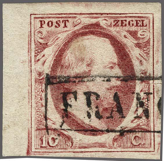 Lot 4083 - Netherlands and former colonies NL 1852 King William III - Corinphila Veilingen Auction 250-253 - Day 4 - Proofs of Netherlands former colonies Lot 4083 - Netherlands and former colonies NL 1852 King William III - Corinphila Veilingen Auction 250-253 - Day 4 - Proofs of Netherlands former colonies