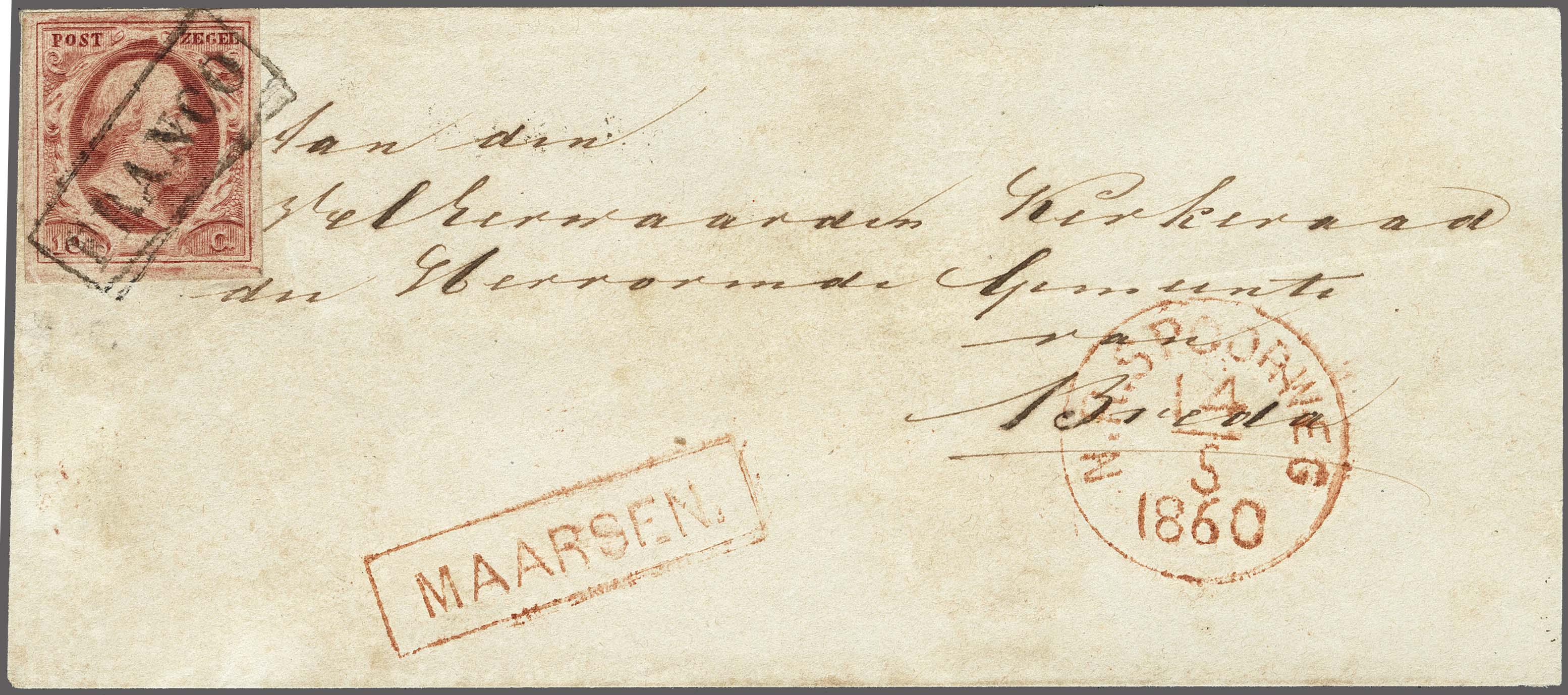 Lot 4204 - Netherlands and former colonies NL 1852 King William III - Corinphila Veilingen Auction 250-253 - Day 4 - Proofs of Netherlands former colonies Lot 4204 - Netherlands and former colonies NL 1852 King William III - Corinphila Veilingen Auction 250-253 - Day 4 - Proofs of Netherlands former colonies