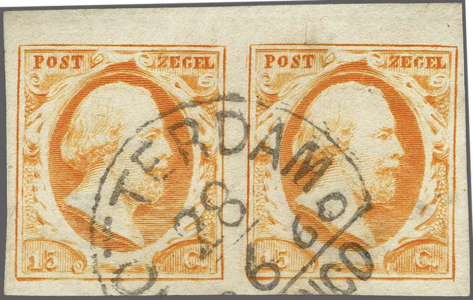 Lot 4101 - Netherlands and former colonies NL 1852 King William III - Corinphila Veilingen Auction 250-253 - Day 4 - Proofs of Netherlands former colonies Lot 4101 - Netherlands and former colonies NL 1852 King William III - Corinphila Veilingen Auction 250-253 - Day 4 - Proofs of Netherlands former colonies