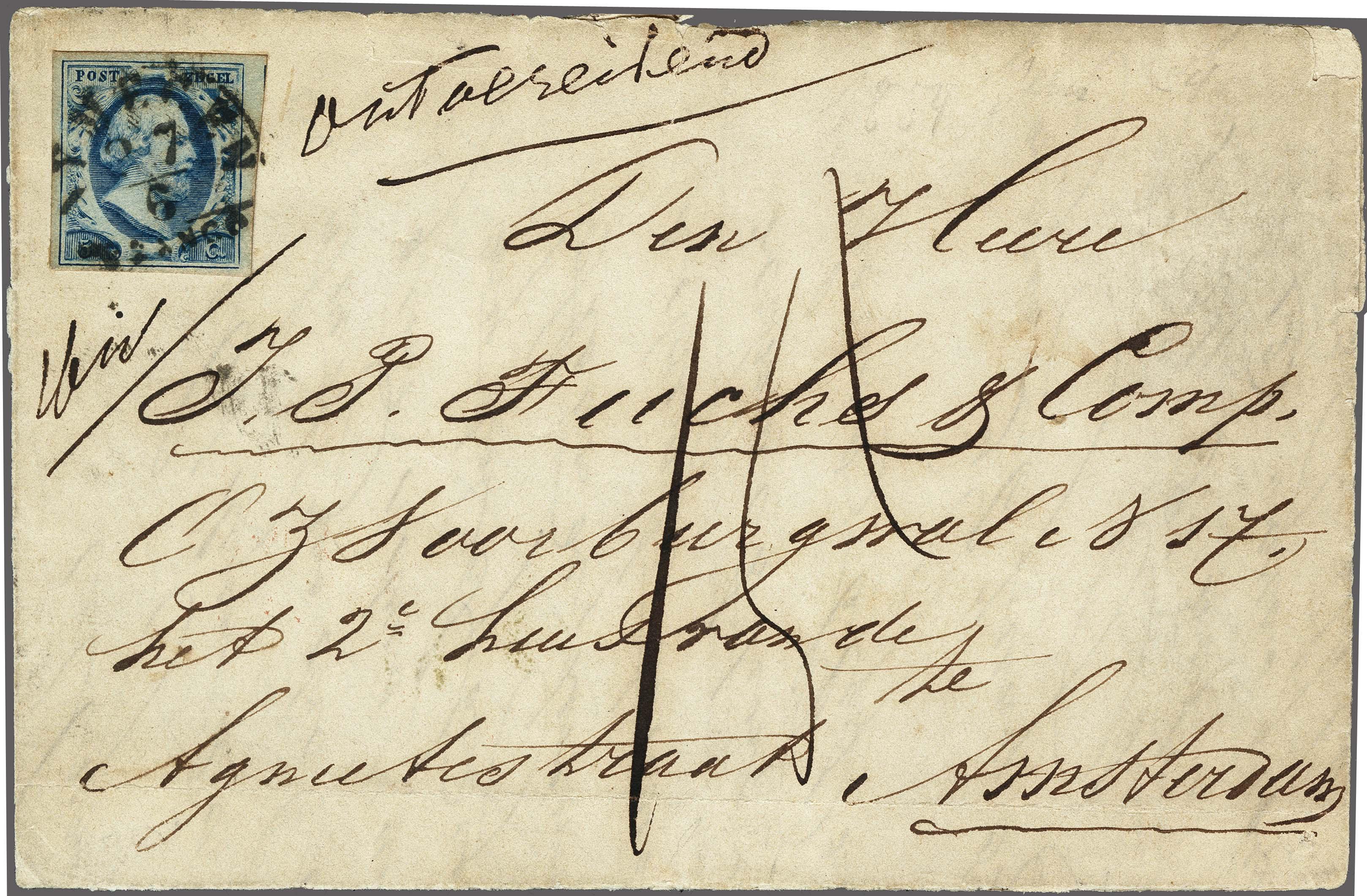 Lot 4167 - Netherlands and former colonies NL 1852 King William III - Corinphila Veilingen Auction 250-253 - Day 4 - Proofs of Netherlands former colonies Lot 4167 - Netherlands and former colonies NL 1852 King William III - Corinphila Veilingen Auction 250-253 - Day 4 - Proofs of Netherlands former colonies